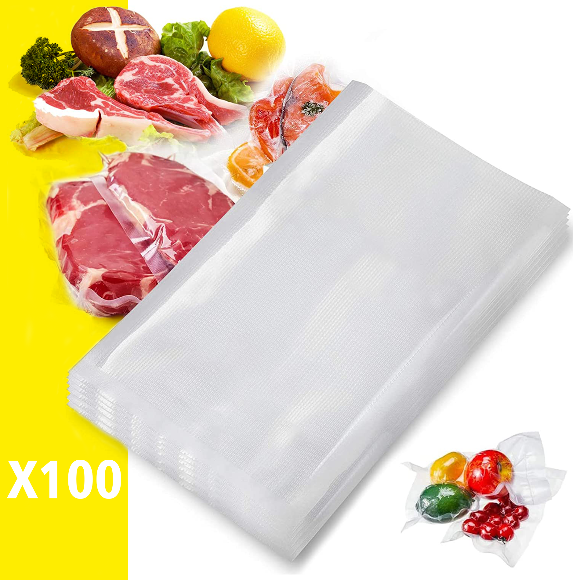 Miniatura 4 de Bolsas Sellado Al Vacío x100 Empaque